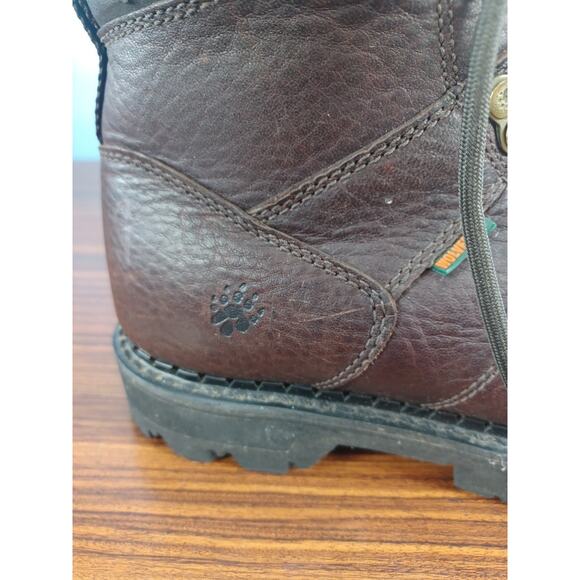 Wolverine Guardian CSA Steel Toe Work Boots Size 10 Oil Resistant Dark Brown main image 11